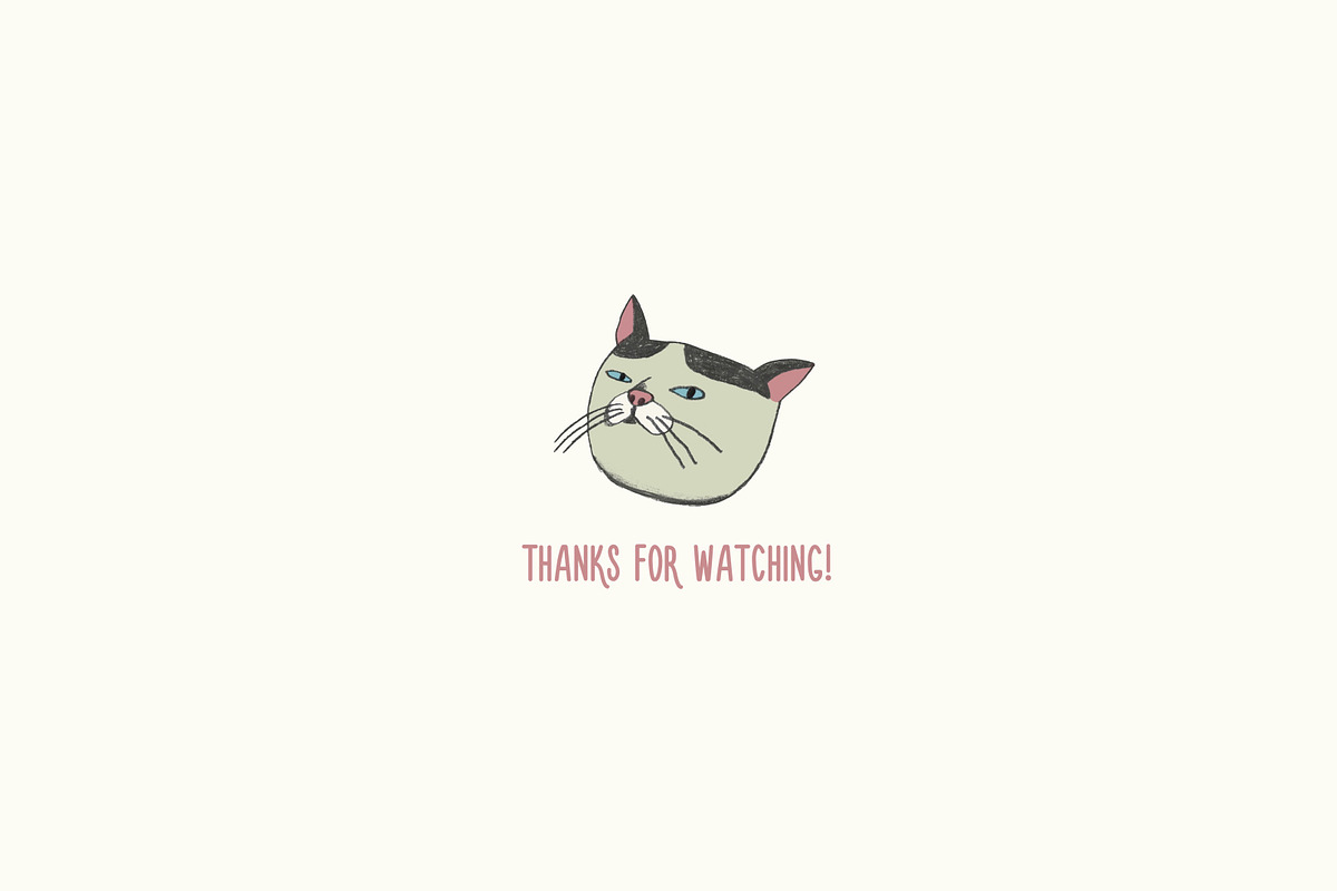 Cute dogs and cats illustrations, an Animal Illustration by Sasha Mitkalova (Photo 4 of 4)