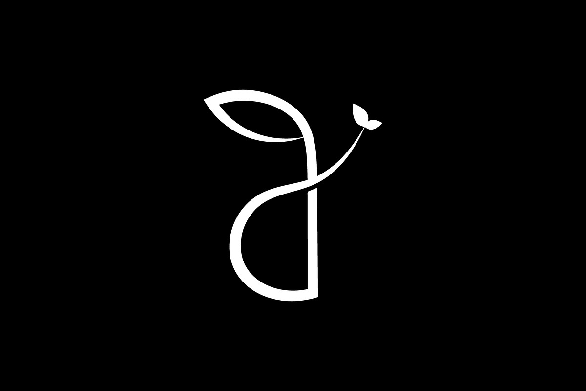 letter d leaf logo, a Branding & Logo Template by Salman Shop (Photo 4 of 4)