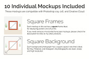 Etsy & Instagram Print Mockup, a Print Template by Drifter Studio PrintShop (Thumbnail 3 of 4)