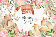 Watercolor Bundle, an Animal Illustration by Flora+Bear (Thumbnail 18 of 32)