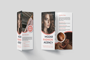 Soft Fashion Agency Trifold Brochure, a Marketing Template by Formatika Studio