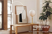 Natural Interior | 24 Frame Mockups, a Household Mockup by Brandear Design (Thumbnail 6 of 11)
