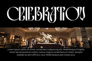 Paintings Galleries Font, a Sans Serif Font by 177Studio (Thumbnail 2 of 8)
