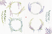 Lavender Farm Graphic Set - Clip Art, an Illustration by DESIGN SPLY (Thumbnail 4 of 5)