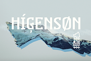 Higenson, a Font by Newface (Thumbnail 1 of 5)
