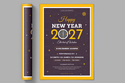 Happy New Flyer Layout, a Stationery Template by ContestDesign (Thumbnail 2 of 2)