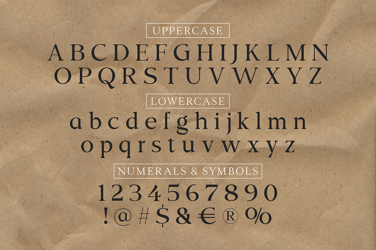 Vihaura - Decorative Serif Typeface, a Serif Font by Graphue (Photo 3 of 9)