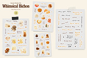 Whimsical Bichon: Kawaii Sticker Kit, an Animal Illustration by divanovskaya_nv (Thumbnail 3 of 18)