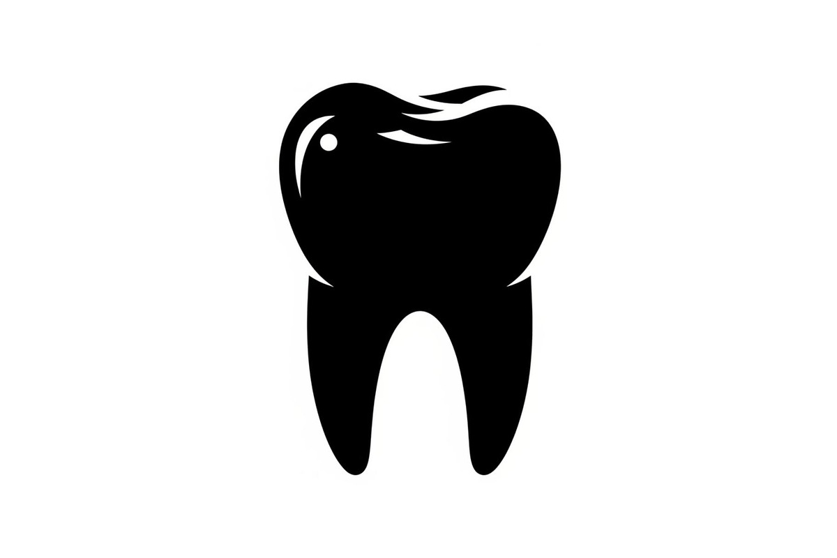 Human tooth dental silhouette, a Graphic by hafijul (Photo 7 of 10)