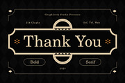 Nostifold, a Serif Font by graphicook (Thumbnail 10 of 10)