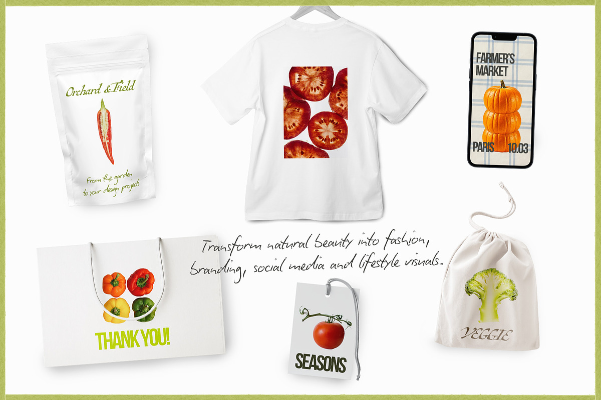 Harvest Collage Pack, an Object Graphic by lerinartstudio (Photo 4 of 7)