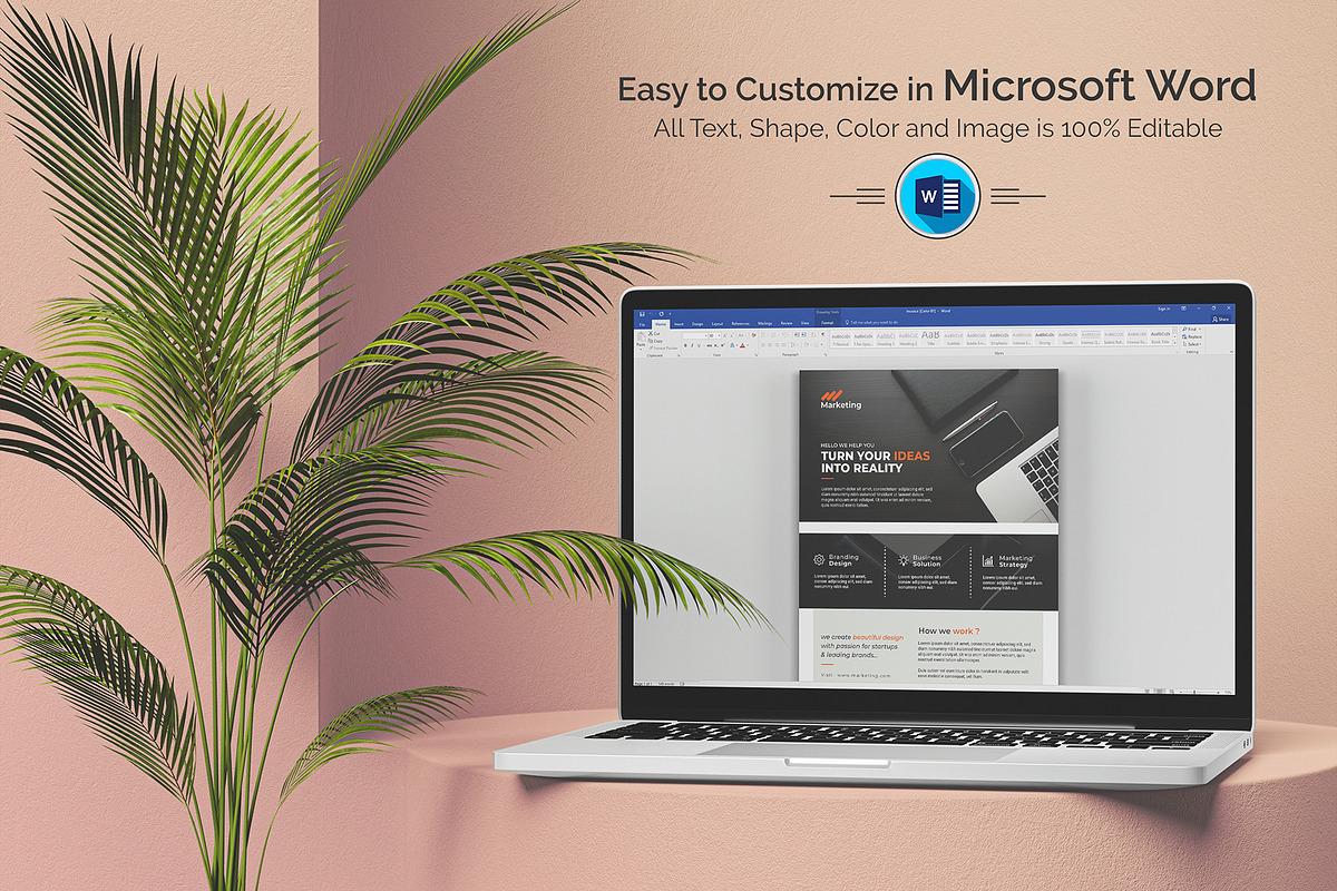 Corporate Flyer Canva, a Flyer Template by DesignDevisers (Photo 7 of 8)