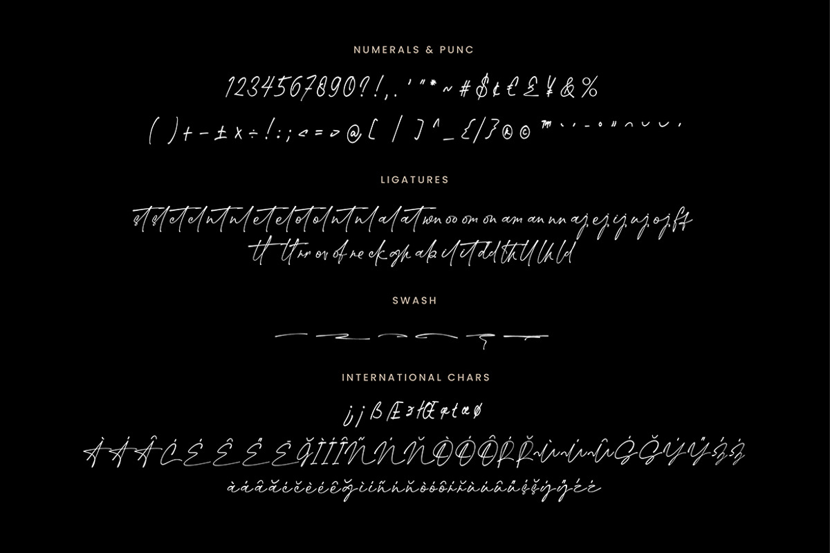 Margheritte Modern Script, a Script Font by Creatype Studio (Photo 9 of 9)