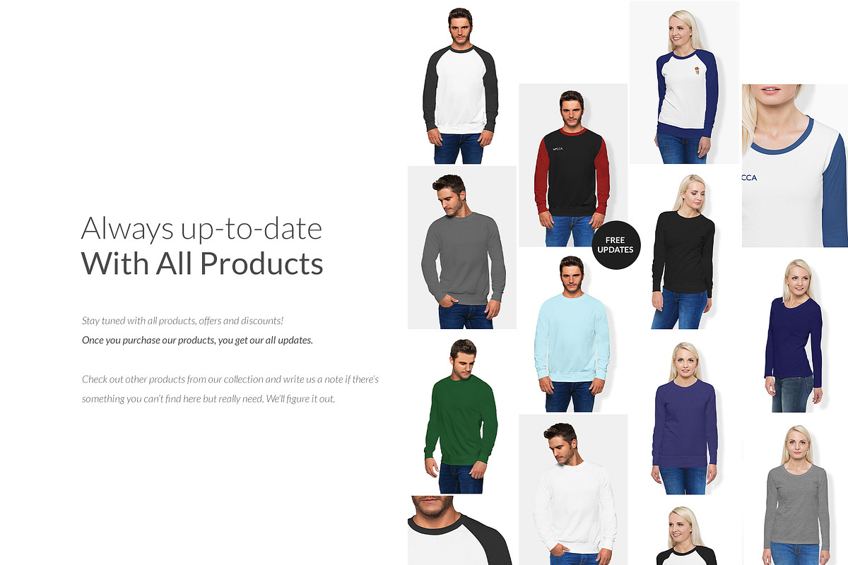 LONGSLEEVE BUNDLE 30xMock-ups + DEMO, a Books & Magazine Mockup by Apparel_Mockups (Photo 28 of 32)