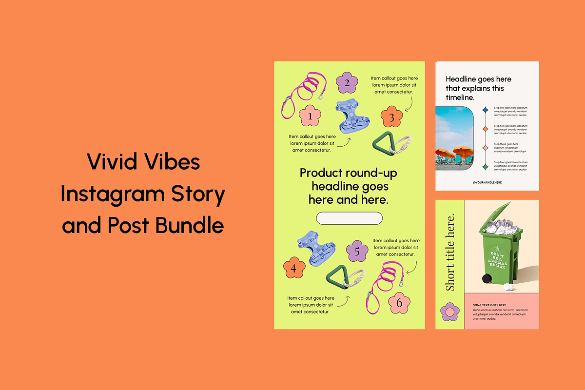 Vivid Vibes: Instagram Bundle preview 2