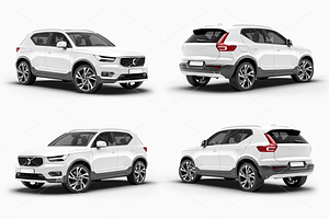 Crossover SUV Mockup 4