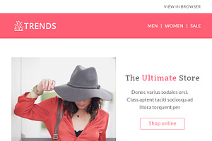 Trends - Responsive Email Template