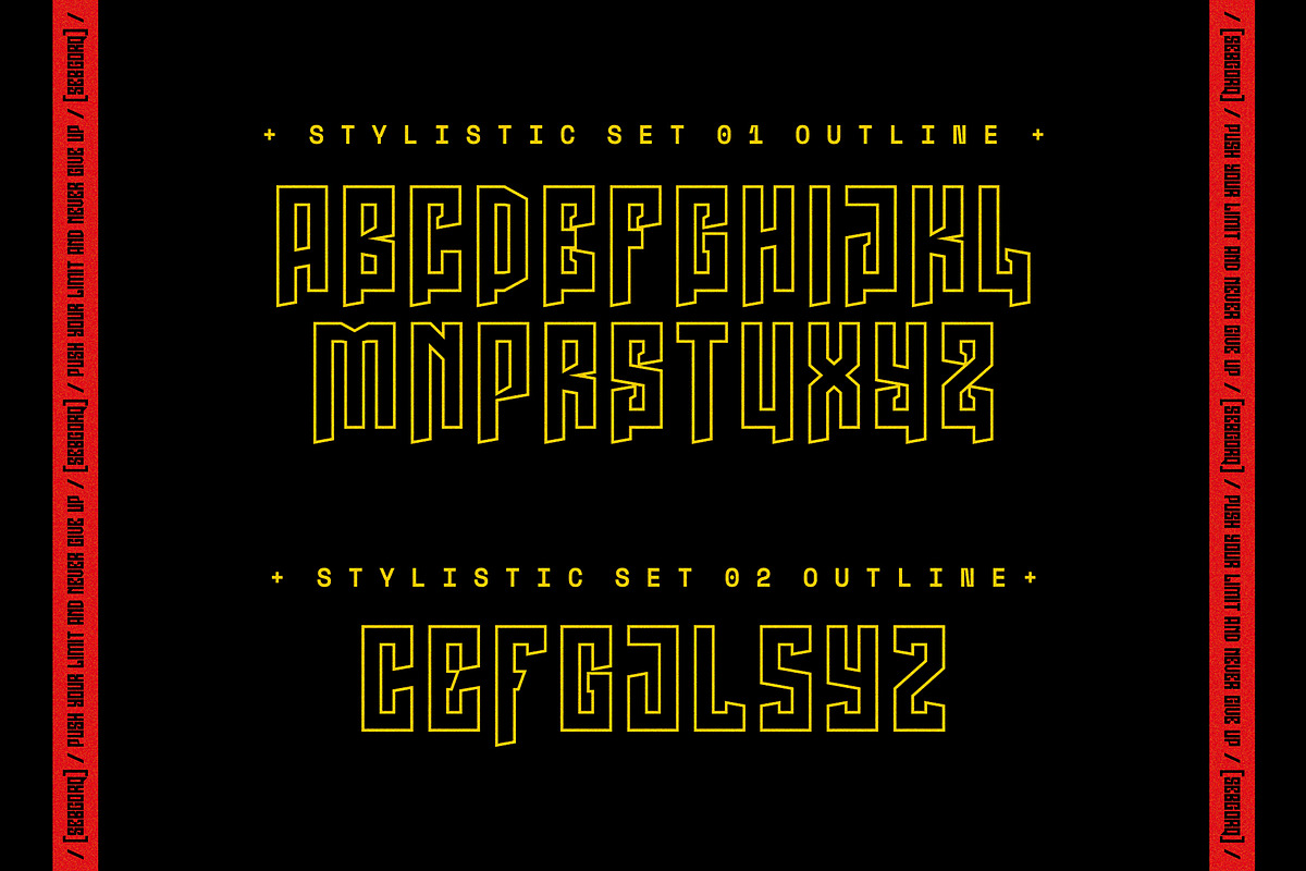 NCL Sebgorq - Urban Font, a Sans Serif Font by Enxyclo Studio (Photo 16 of 19)
