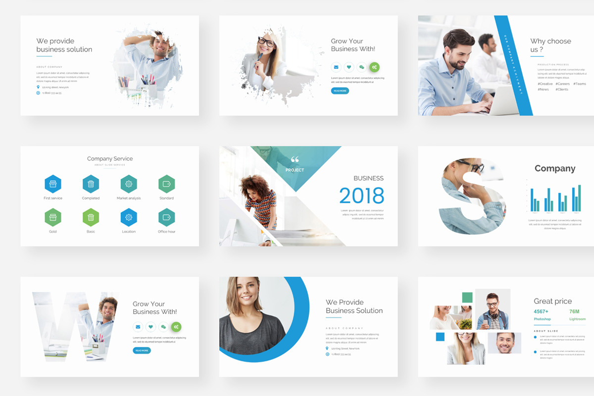 Engine Marketing Powerpoint Template, a Presentation Template by One ...