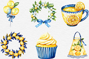Yellow & Blue Lemon Sublimation, an Illustration by Black Bird Studio (Thumbnail 3 of 6)