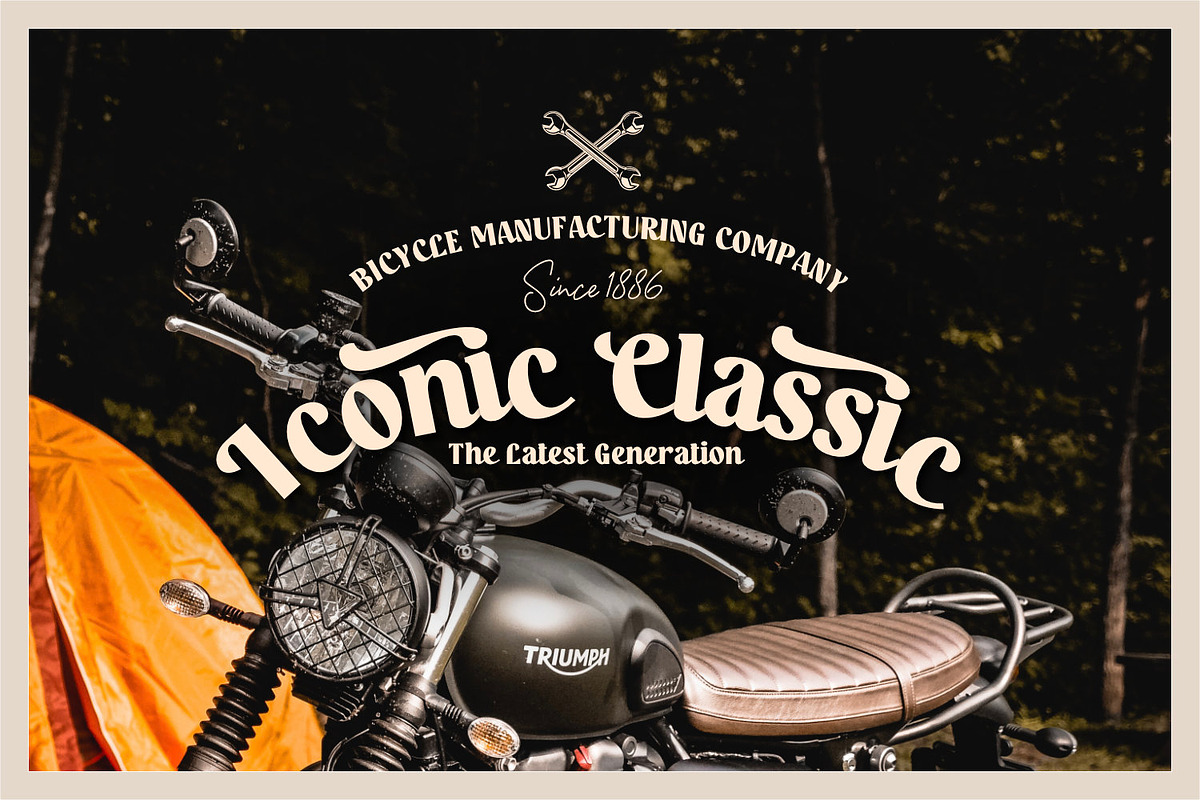 Classicismo - Gentleman Type, a Serif Font by ikiiko (Photo 2 of 8)