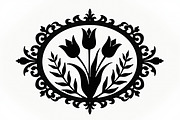 Elegant Floral Frame Set, an Illustration by BIPLOB EXPERT (Thumbnail 9 of 9)