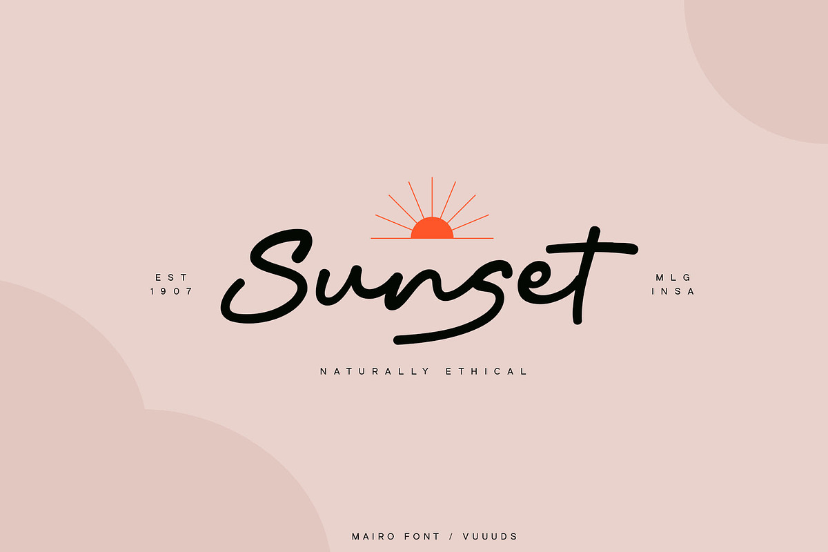 Mairo, a Sans Serif Font by vuuuds (Photo 12 of 14)