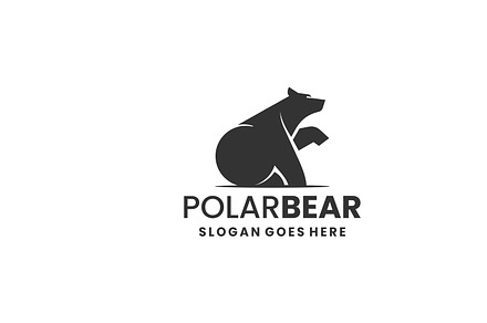 Logo Illustration Bears Silhouette