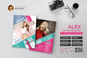 Alex Fashion Magazine Template