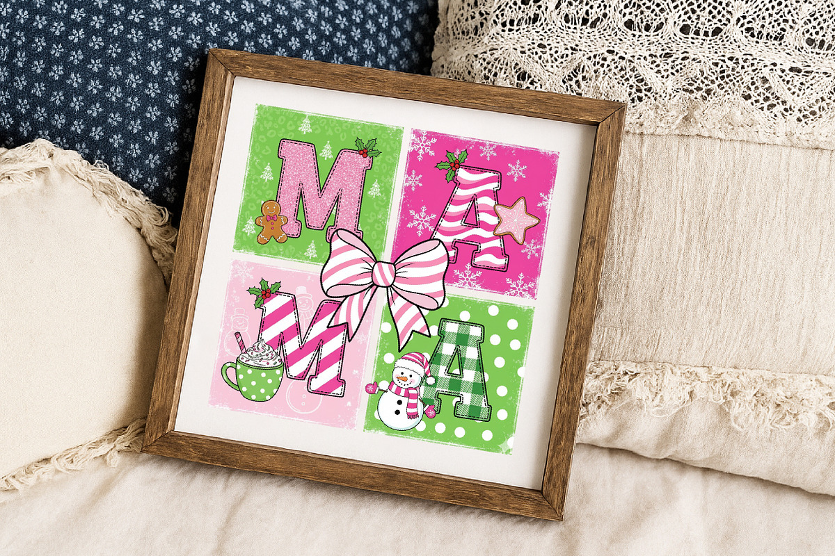 Christmas Mama Coquette Png, an Illustration by Libby Wishes (Photo 8 of 8)