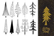 Christmas Procreate Stamp Brushes, a Brush Add-On by OlgaRom (Thumbnail 9 of 16)