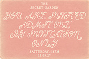 Handwritten Vintage Curly Font Duo, a Handwritten Font by Ayya Studio (Thumbnail 6 of 16)