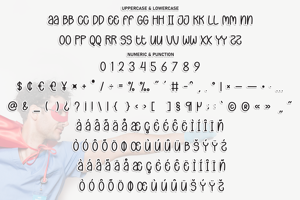 Super Heroe | Script Font, a Script Font by Scratchones (Photo 7 of 8)