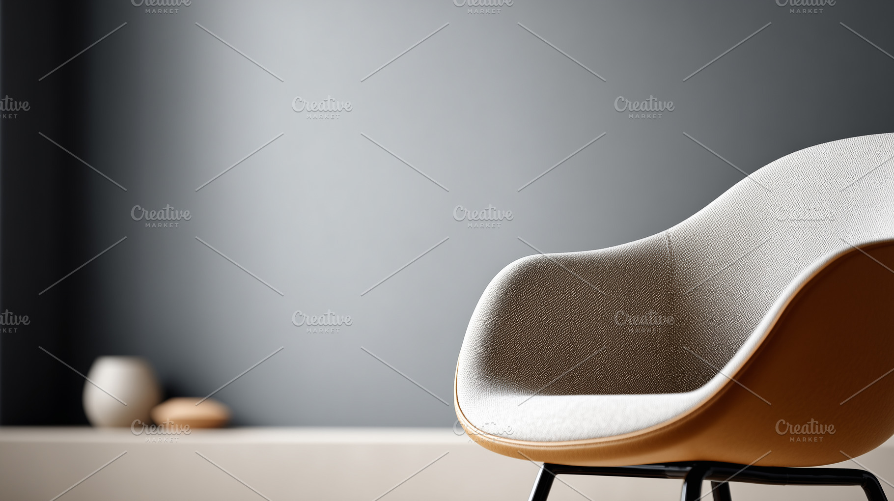 Minimalist Scandinavian style chair, an Architecture Photo by MistyDay