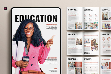 Education Brochure Template, a Magazine Template by PrintIdea