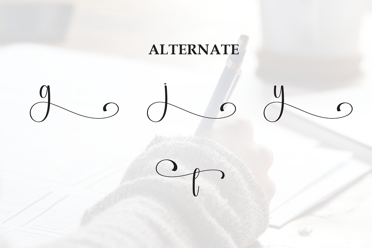 Signature | Script Font, a Handwritten Font by Scratchones (Photo 8 of 9)