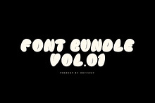Font Bundle Vol.01