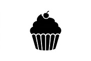 Swirled Cupcake Silhouette Set, an Object Graphic by Designer_Momina (Thumbnail 3 of 3)