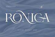 RONICA Modern Display Serif, a Serif Font by Alfinart (Thumbnail 1 of 10)