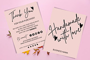 THANK YOU CARD FOR BUSINESS 2 SIDED, a Flyer Template by Oskar Wantopi (Thumbnail 3 of 7)