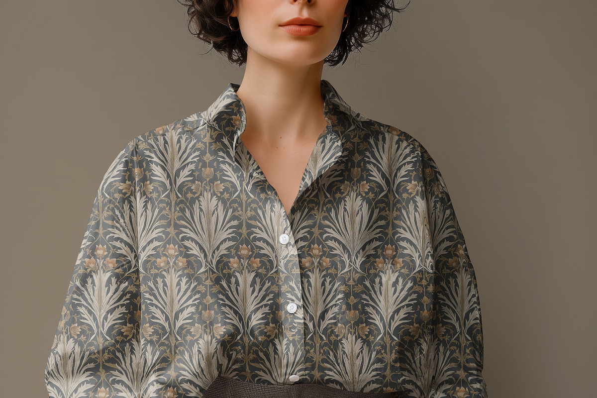 Long-sleeved Classic Shirt Mockup, a Shirt Mockup by 1001 mockups (Photo 5 of 9)