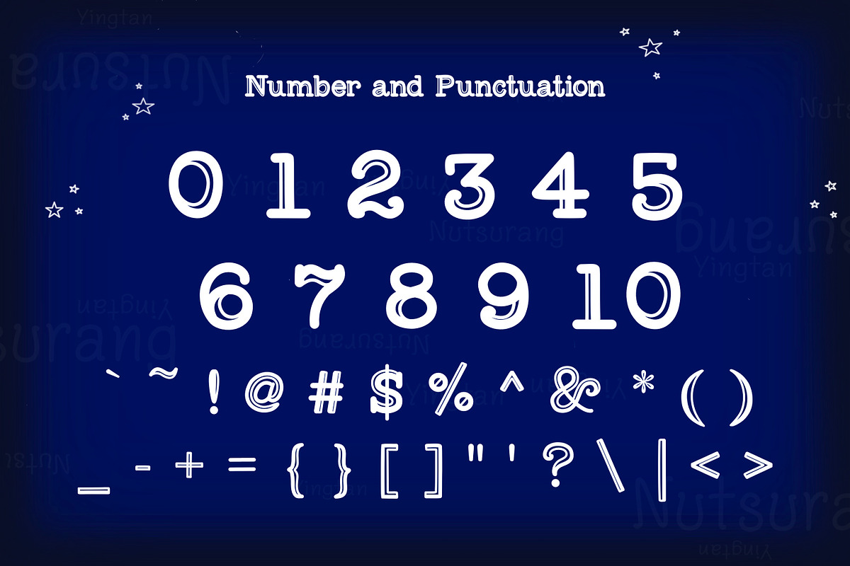 The Rainbow Fonts, a Script Font by N Nakorn Creative (Photo 7 of 7)