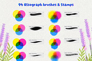 Procreateibox Risograph Brushes, a Brush Add-On by ProcreateiBox (Thumbnail 3 of 10)