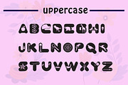 Alpa AZ Font, a Sans Serif Font by Actual Pixel (Thumbnail 3 of 4)