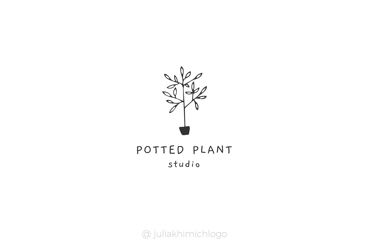 Logo Pack Volume 5. Florals, a Branding & Logo Template by Mint Air Studio (Photo 10 of 21)