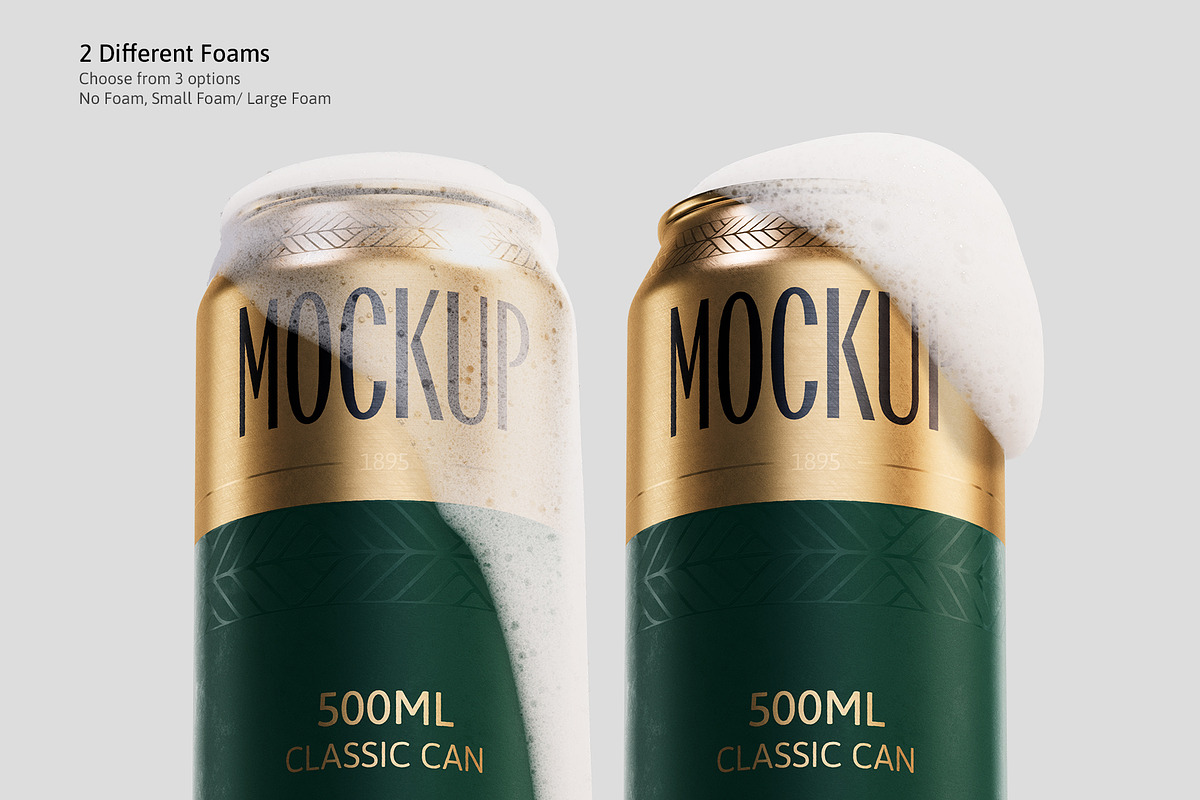 500ml Can Mockup | Plane Scene, a Packaging Mockup by AY Mock-Ups (Photo 7 of 9)