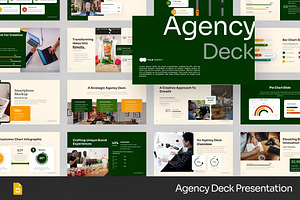 Agency Deck Google Slides Powerpoint, a Presentation Template by Fit-tee