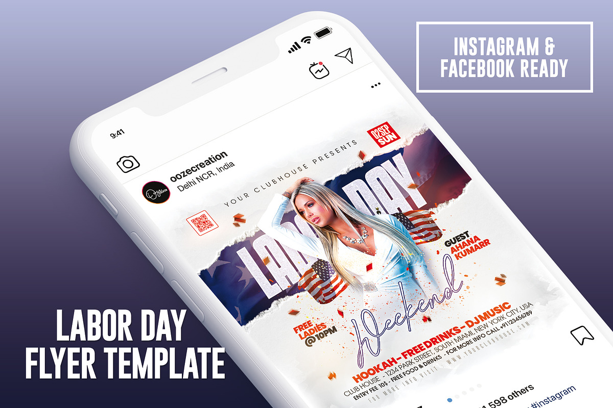 Labor Day, a Flyer Template by MithilaCreation (Photo 8 of 12)