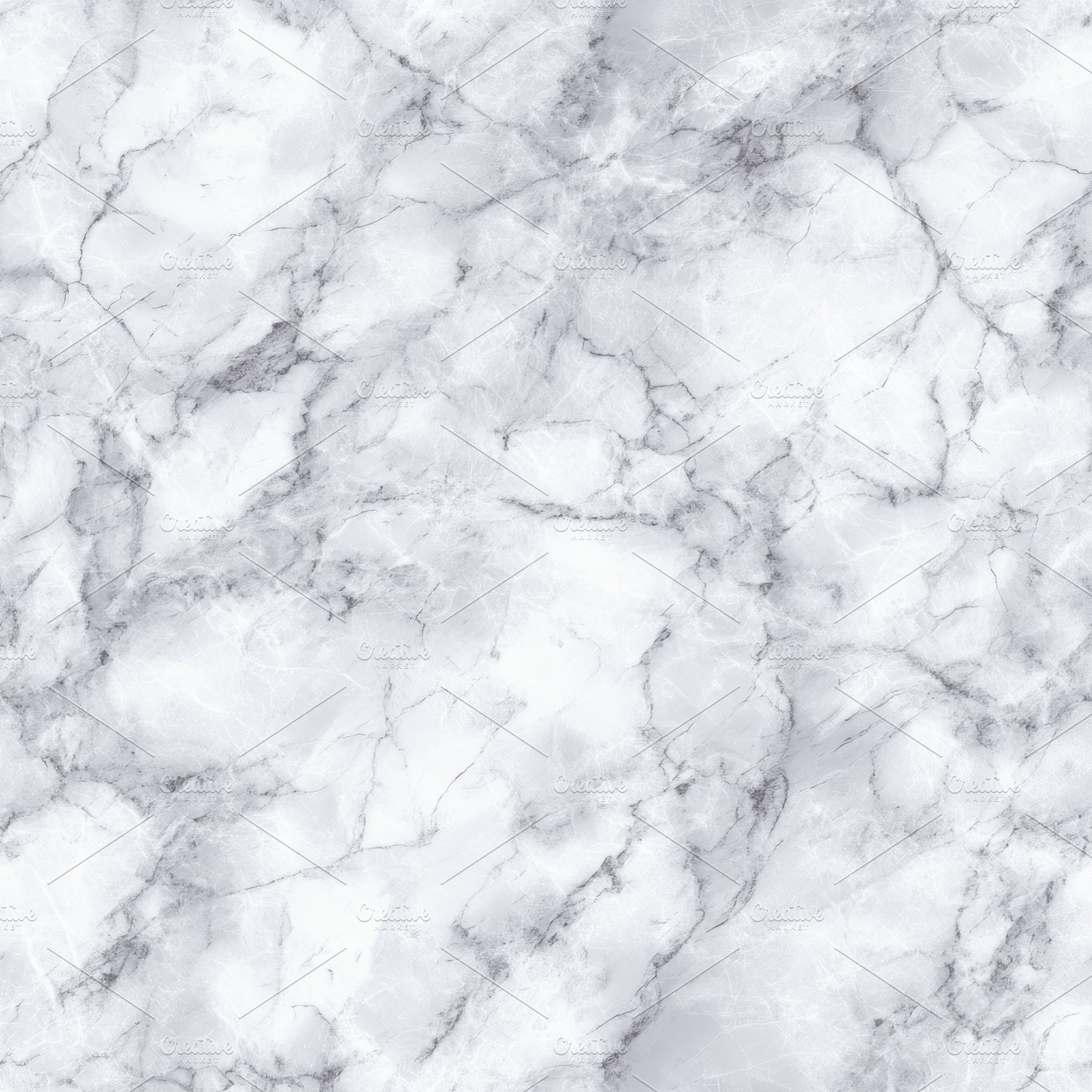 White marble texture with gray veins seamless pattern for backgr, an Abstract Photo by José Manuel Gelpi
