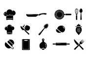 Kitchen Cooking Icon Vector Bundle, an Illustration by jahid234 (Thumbnail 11 of 51)